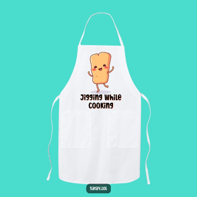 Funny Satay Jig Apron: Cook with Culinary Cheer