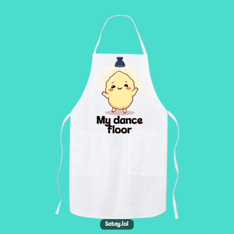 Funny Satay Dancer Apron: Culinary Spotlight Performance Wear, a Perfect Funny Gift for Chefs