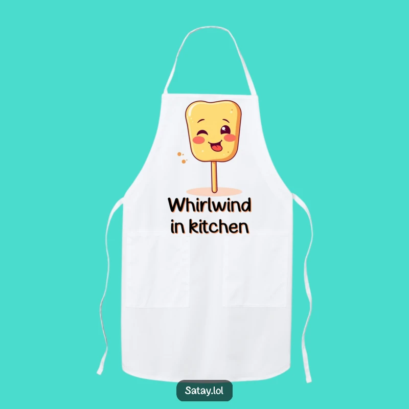 Funny Satay Skewer Apron: Hilarious Cooking Design, Perfect Gift for Chefs