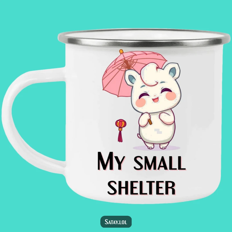 Funny Satay Umbrella Camping Mug: Adventure Fuelled by Humorous Style