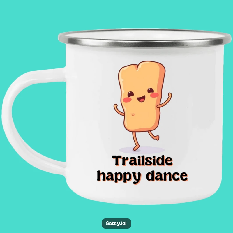 Funny Satay Jig Camping Mug: Adventure with Cheerful Sips
