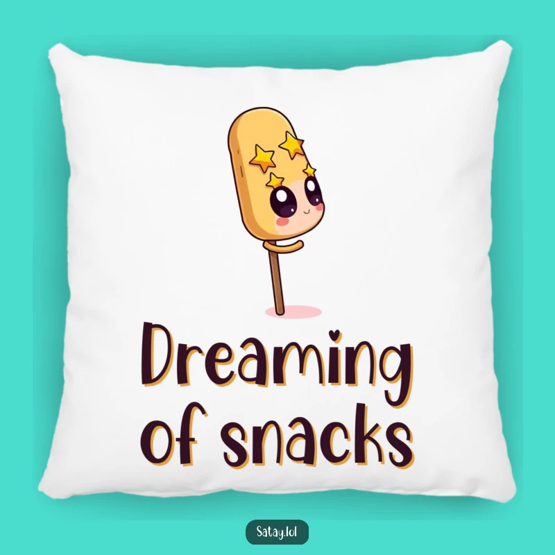 Funny Satay Skewer & Peanut Pillow: Cuddle Up with Nutty Humor