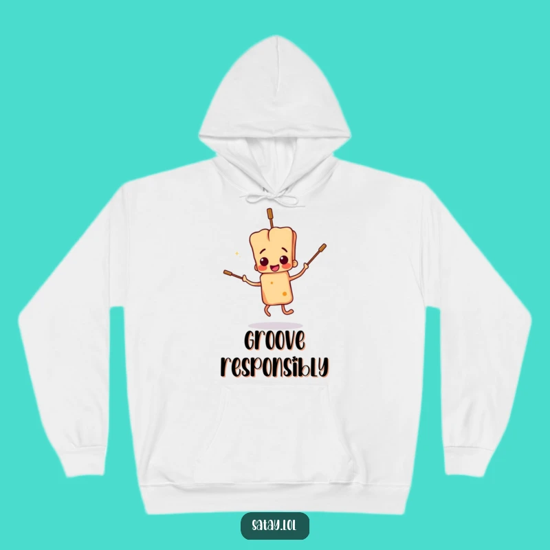 Funny Satay Skewer Dance Hoodie: Cozy Clumsy Moves, Warm Hilarious Funny Gift