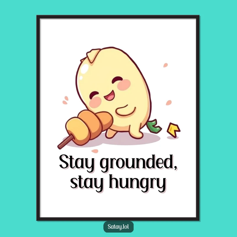 Free Printable Wall Art: Clumsy Satay Skewer's Pst of Home Tumble Decor