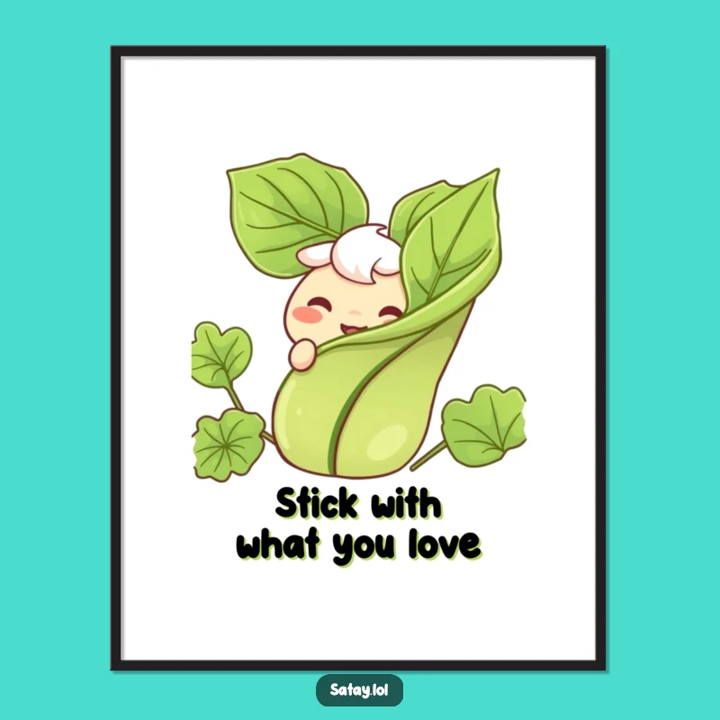 Funny Free Printable Satay Wall Art: Quirky Satay Skewer Downloadable Decor