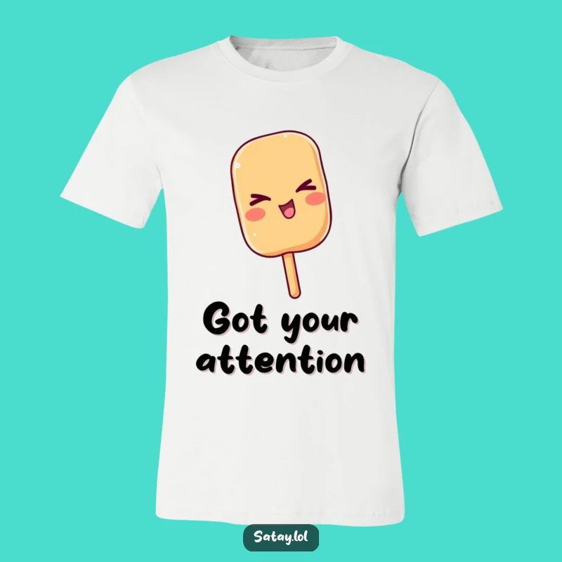 Funny Satay Wink T-Shirt: Cheeky Skewer Style, a Perfect Funny Gift for Friends