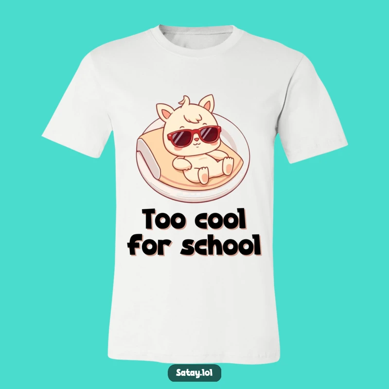 Funny Satay Sunglasses T-Shirt: Epic Foodie Humor, Perfect Gift for Beach and Brunch Lovers!