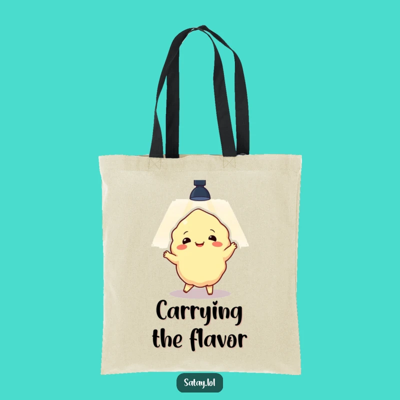 Funny Satay Dancer Tote Bag: Durable Spotlight Performance Carry-All, a Perfect Funny Gift for Shoppers